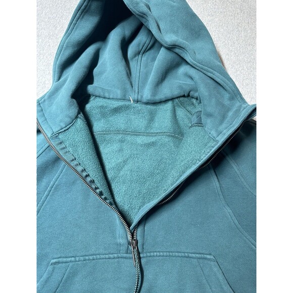 Lululemon Scuba Oversized Half-Zip Hoodie -  Green Jasper -‎  XS/S - Picture 11 of 13